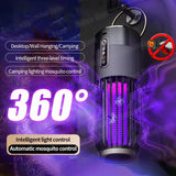 Electric UV Mosquito Trap – Rechargeable, 24-Hour Runtime & Portable Camping Lamp