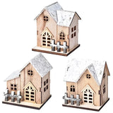 Glitter Christmas Lantern Houses – Enchanting Decorative Village Set
