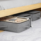 Under-Bed Storage Bag – Clear Window, Metal Zipper & S/M/L/XL Sizes