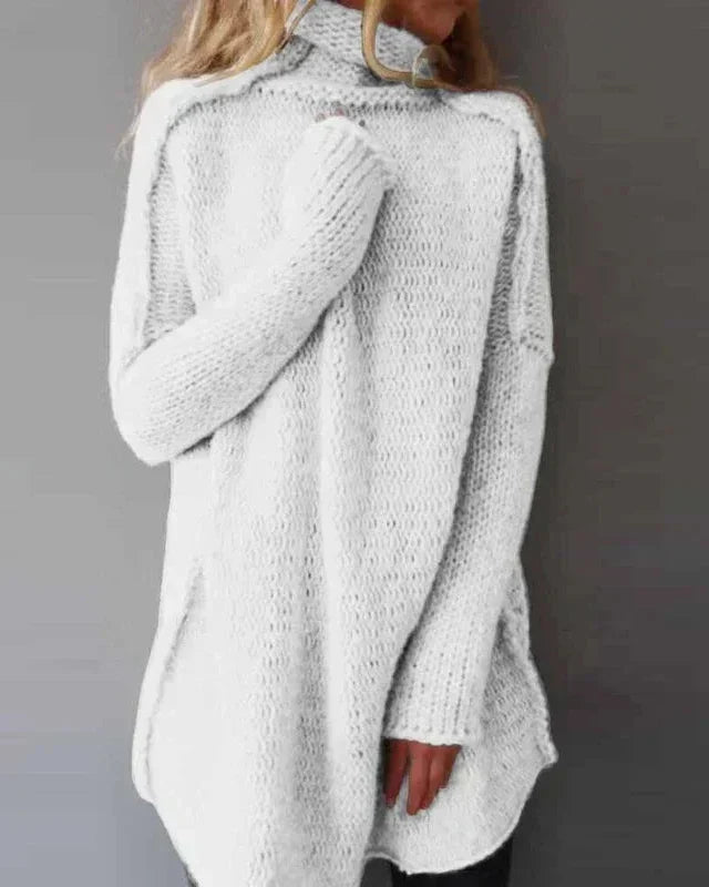 Enhanced Product Title: "Ruby Oversized Knit Sweater - Cozy Strickpullover for Ultimate Comfort and Style" 

This title includes relevant keywords while emphasizing comfort and style, which can help improve visibility and appeal in Google Shopping searche