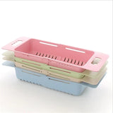 Expandable Dish Drying Rack – Auto-Drain, Adjustable & Over-Sink Design