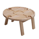 Optimized Product Title: "Klappbarer Holz-Picknicktisch mit Weinglashaltern & Flaschenhalter – Ideal für Garten, Camping und Ausflüge" 

This title includes relevant keywords and phrases that potential customers might search for, enhancing visibility on G