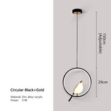 Magpie Pendant Light | Nordic LED Bird Design
