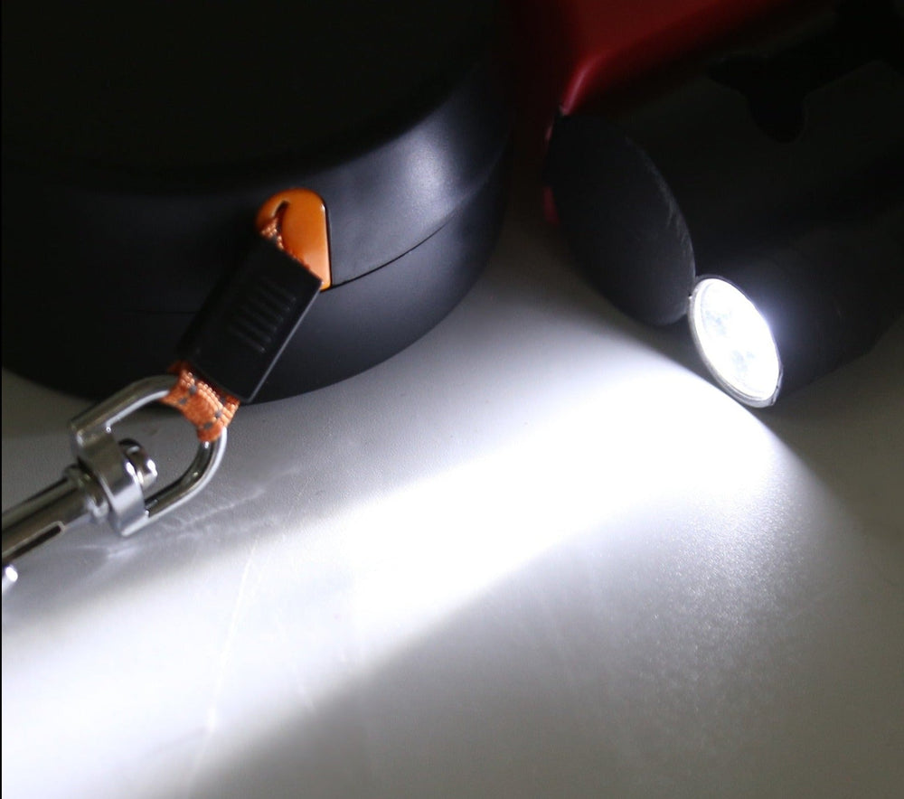 Optimized Product Title: "Doppelte Einziehbare Hundeleine mit LED-Taschenlampe – Ideal für gleichzeitiges Führen von zwei Hunden" 

This title includes relevant keywords while maintaining clarity and appeal for potential buyers.