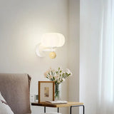 Nordic Pumpkin Wall Lamp | Modern Glass & Metal Sconce