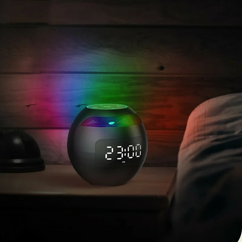 GlowBeep Multifunctional Alarm Clock Speaker