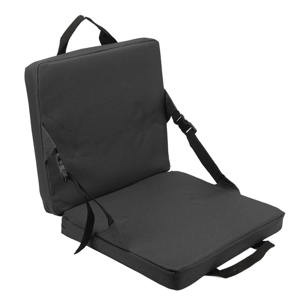Enhanced Product Title: "Bequemer Klappstuhl mit Rückenlehne und Polsterung – Ideal für Outdoor-Aktivitäten, Camping und Garten" 

This title includes relevant keywords while emphasizing comfort and versatility, making it more appealing for potential buye