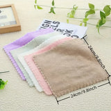 20-Piece Washcloth Set – Soft Polyester, Quick-Dry & 24x24cm Face Cloths