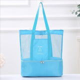 Enhanced Product Title: "2-in-1 Strandtasche mit isoliertem Kühlfach – Perfekt für Strand und Picknick" 

This title includes relevant keywords while also providing additional context to attract potential buyers.