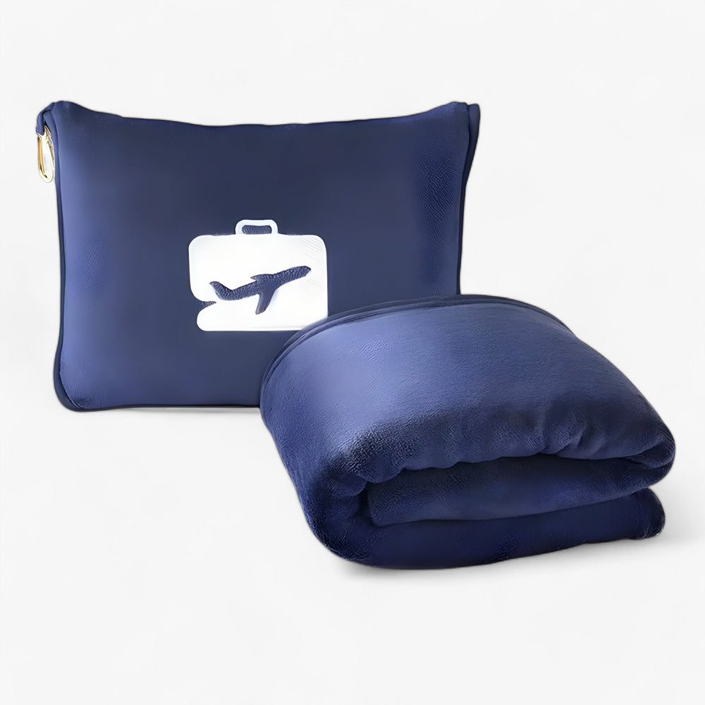 Enhanced Product Title: **Kompaktes Reisekissen- und Decken-Set mit Tragetasche – Ultraweich für Optimalen Komfort unterwegs** 

This title includes relevant keywords for better visibility while emphasizing comfort and convenience.