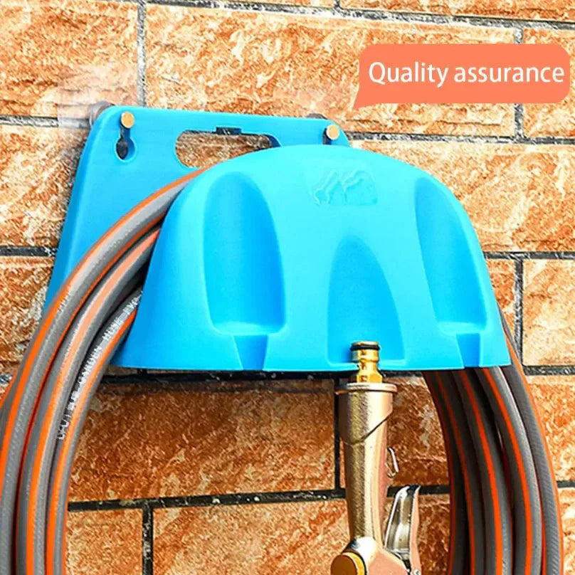 Wall-Mounted Garden Hose Hanger – Durable PP, Carry Handle & 3 Colors