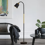 Arched Floor Lamp – Adjustable Head, Wrought-Iron Base & 249–2000 lm Output