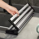 Over-Sink Dish Drain Rack – 304 Stainless Steel, Heat-Resistant & 35-45cm Sizes
