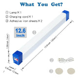Rechargeable LED Tube Light – Magnetic, USB-Charging & 17/32/52cm Sizes