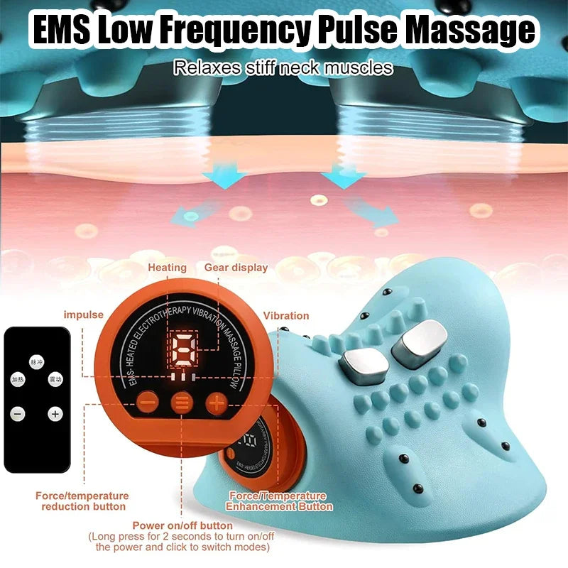Lyra – Electric Cervical Neck & Shoulder Massager with Traction Support