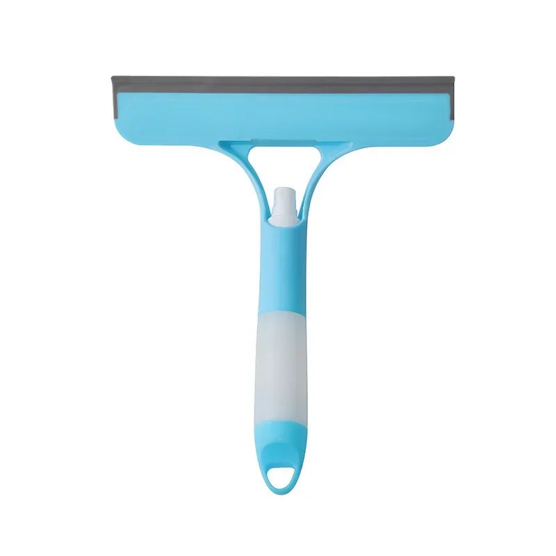 Window Squeegee Set with Spray Bottle – Silicone Blade, 21.5cm Head & 2-Pack