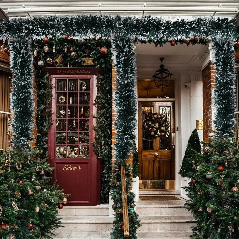 Artificial Fir Christmas Garland – Indoor and Outdoor Greenery, 2m to 20m