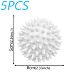 Reusable Laundry Balls – Set of 5, 6cm PVC & Softener-Free Fabric Care