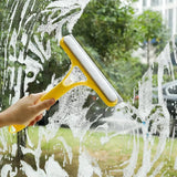 Window Squeegee Set with Spray Bottle – Silicone Blade, 21.5cm Head & 2-Pack