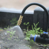 Optimized Product Title: 

"Effizientes Bewässerungssystem für Garten & Balkon – 360° Sprühdüsen, stromlos, ideal für Pflanzenpflege" 

This title includes relevant keywords while emphasizing the product's efficiency and suitability for plant care, which