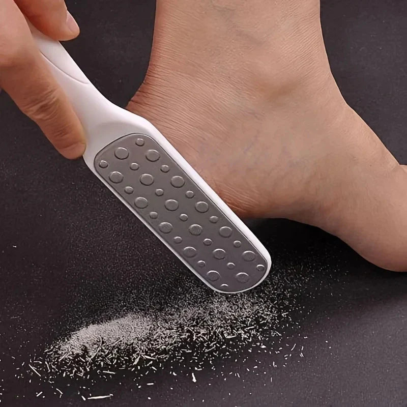 Double-Sided Foot Callus Remover – Stainless Steel, Coarse & Fine Grit