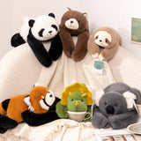 Anti-Stress Plush Toy – Soft Polyester, 45cm, 6 Animal Designs