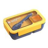 BentoGo Lunch Box | Portable Leak-Proof Bento with Cutlery – Microwave & Dishwasher Safe