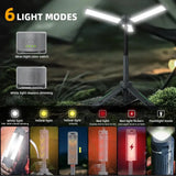 LED Camping Lantern – 8000mAh Power Bank, 3 Light Modes & Waterproof