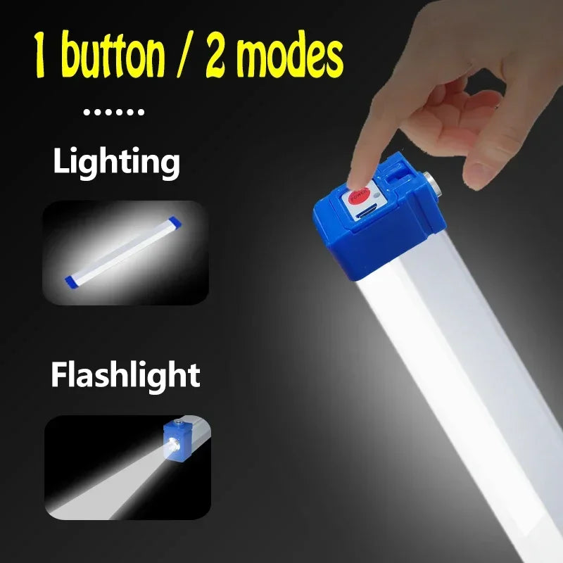 Rechargeable LED Tube Light – Magnetic, USB-Charging & 17/32/52cm Sizes