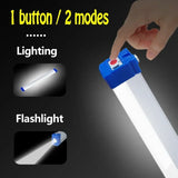 Rechargeable LED Tube Light – Magnetic, USB-Charging & 17/32/52cm Sizes