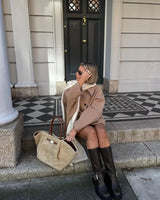 Oversized Women's Fall Coat – Mila