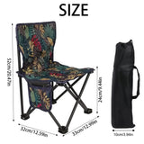 Folding Camping Chair with Carry Bag – Steel Frame, 100kg & Compact