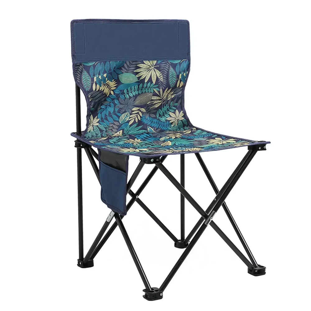 Folding Camping Chair with Carry Bag – Steel Frame, 100kg & Compact
