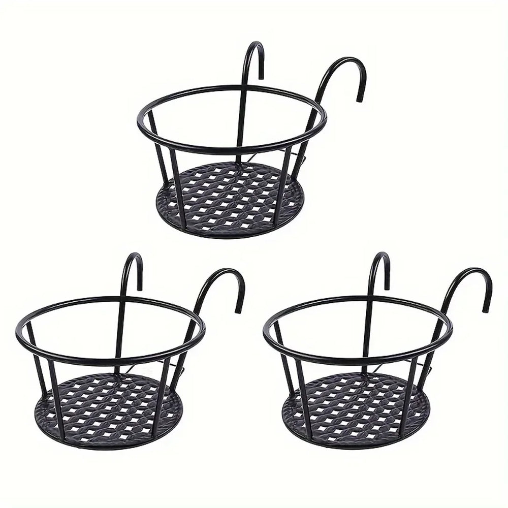 Optimized Product Title: "3er-Set Hängende Balkon-Topfhalter mit Haken – Ideal für Pflanzen und Blumen – Robuste und Wetterfeste Aufhängung" 

This title includes relevant keywords and highlights the product's features, making it more appealing for Google