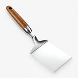Optimized Product Title: "Quadratischer Grill- und Pfannenwender mit Holzgriff – Präzise Wendehilfe für perfekten Grillgenuss" 

This title includes relevant keywords while enhancing clarity and appeal for potential buyers.
