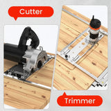 Woodworking Cutting Guide Adjustable Circular Saw Track System