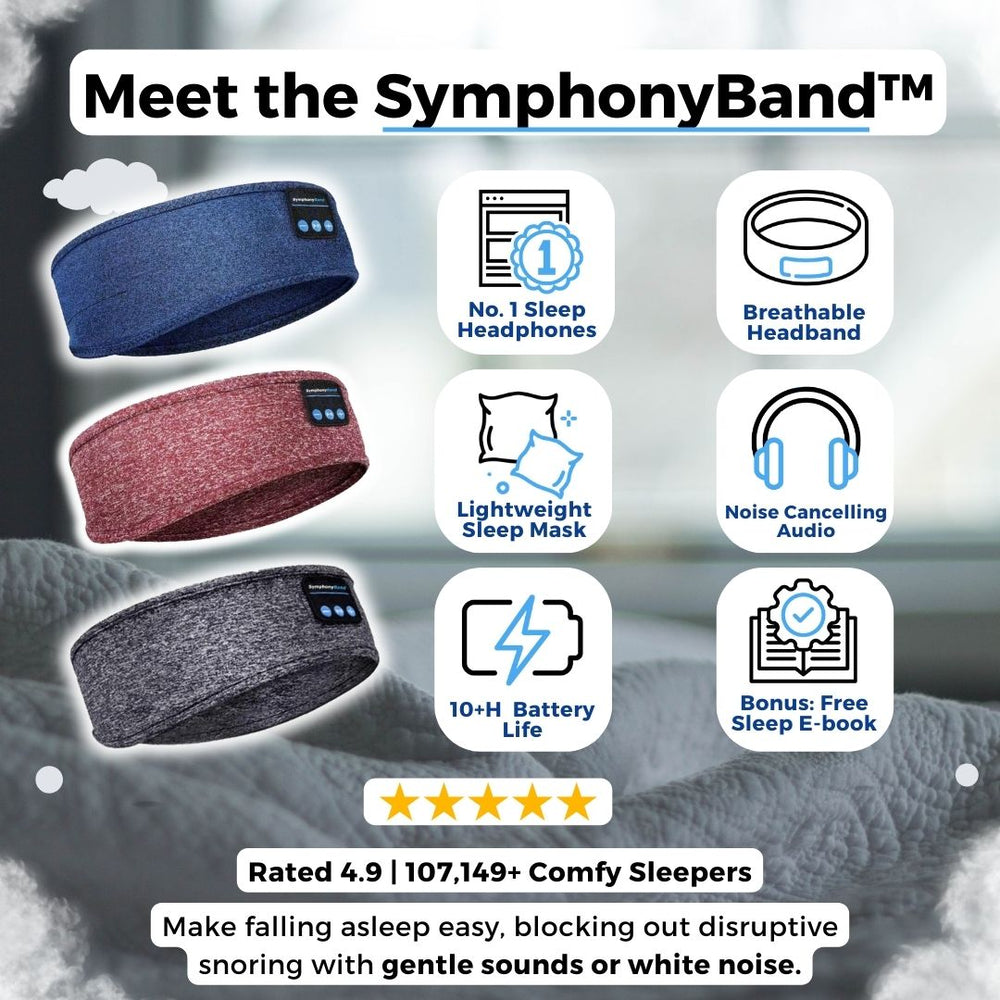 SymphonyBand Sleep Headphones Benefits