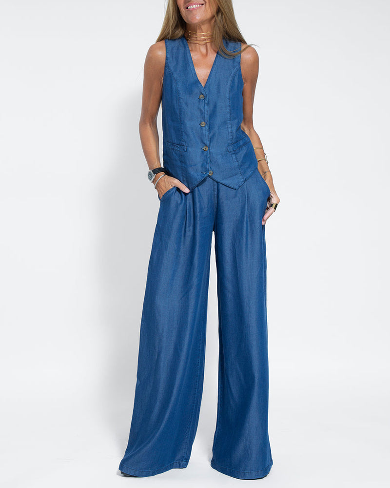 Alma linen 2-piece set