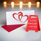 Home Decor Table Sign Romantic Love Message Display