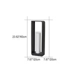 Modern Square Outdoor LED Light | Waterproof Solar LED Light