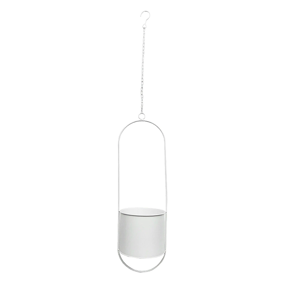 Optimized Product Title: "Moderner Hängeblumentopf aus hochwertigem Material – Stilvoller Pflanzenbehälter für Innen- und Außenbereich" 

This title includes relevant keywords and highlights the product's features, making it more appealing for Google Shop