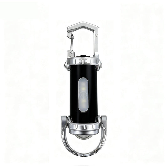 1200-Lumen LED Keychain Flashlight – Powerbank, 7 Modes & Waterproof