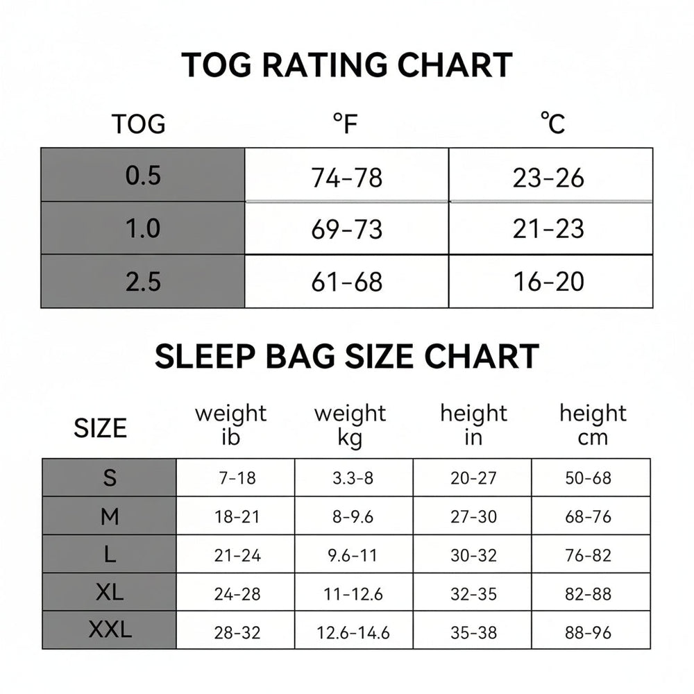 Baby Sleep Sack Bamboo Breathable Lightweight Sleeping Bag