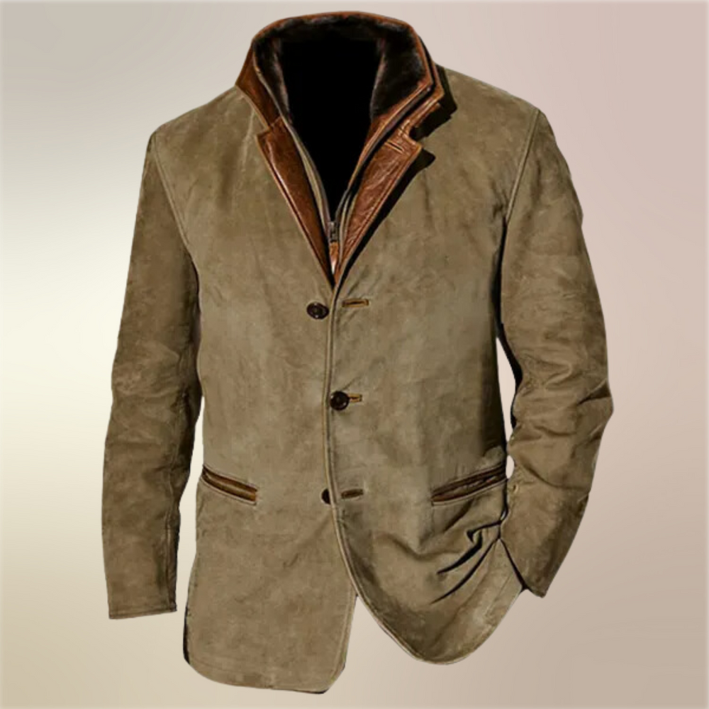 Stefano Vintage Jacket - Classic Retro Style Outerwear for Men