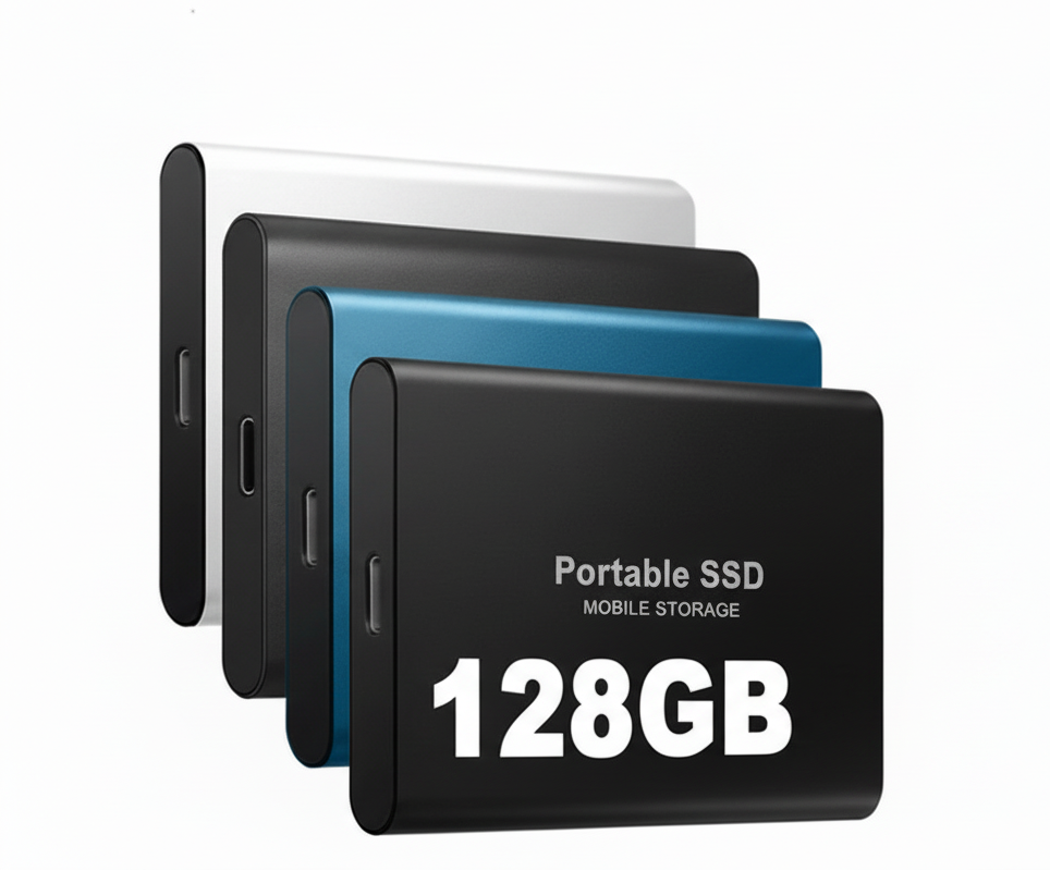 BowLift | Portable External SSD | USB 3.1 Type C Fast Storage | Up to 128GB