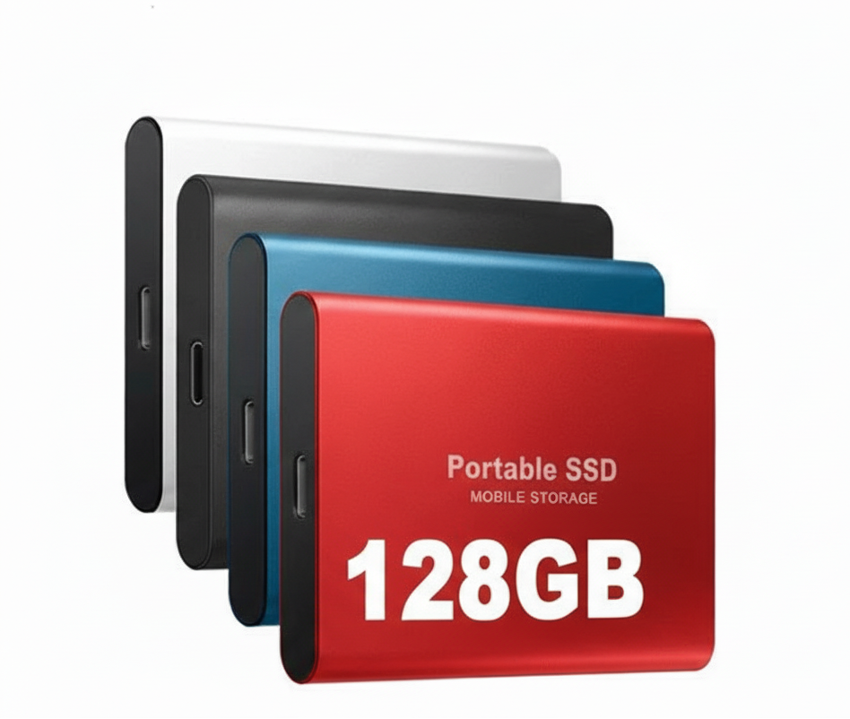 BowLift | Portable External SSD | USB 3.1 Type C Fast Storage | Up to 128GB