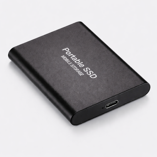 Portable External SSD – 512GB, USB-C &amp; Fast Storage