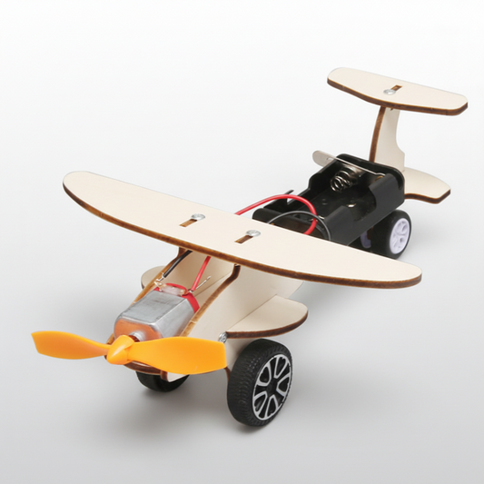 Wooden STEM Car Building Kit – DIY Assembly, Educational Toy & Kids Ages 6+