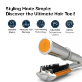 Kalsten | 2-in-1 Rotating Hair Brush for Styling and Smoothing
