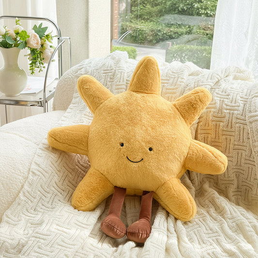 Throw Pillow – Decorative, Sun & Moon Velvet Design